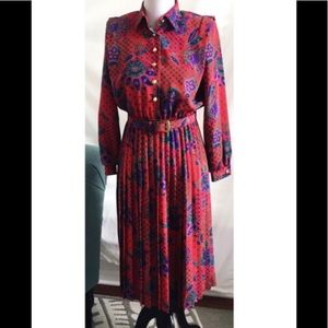 Lady Carol petites of New York VINTAGE Dress